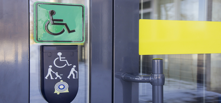automatic handicap door opener in Lynwood